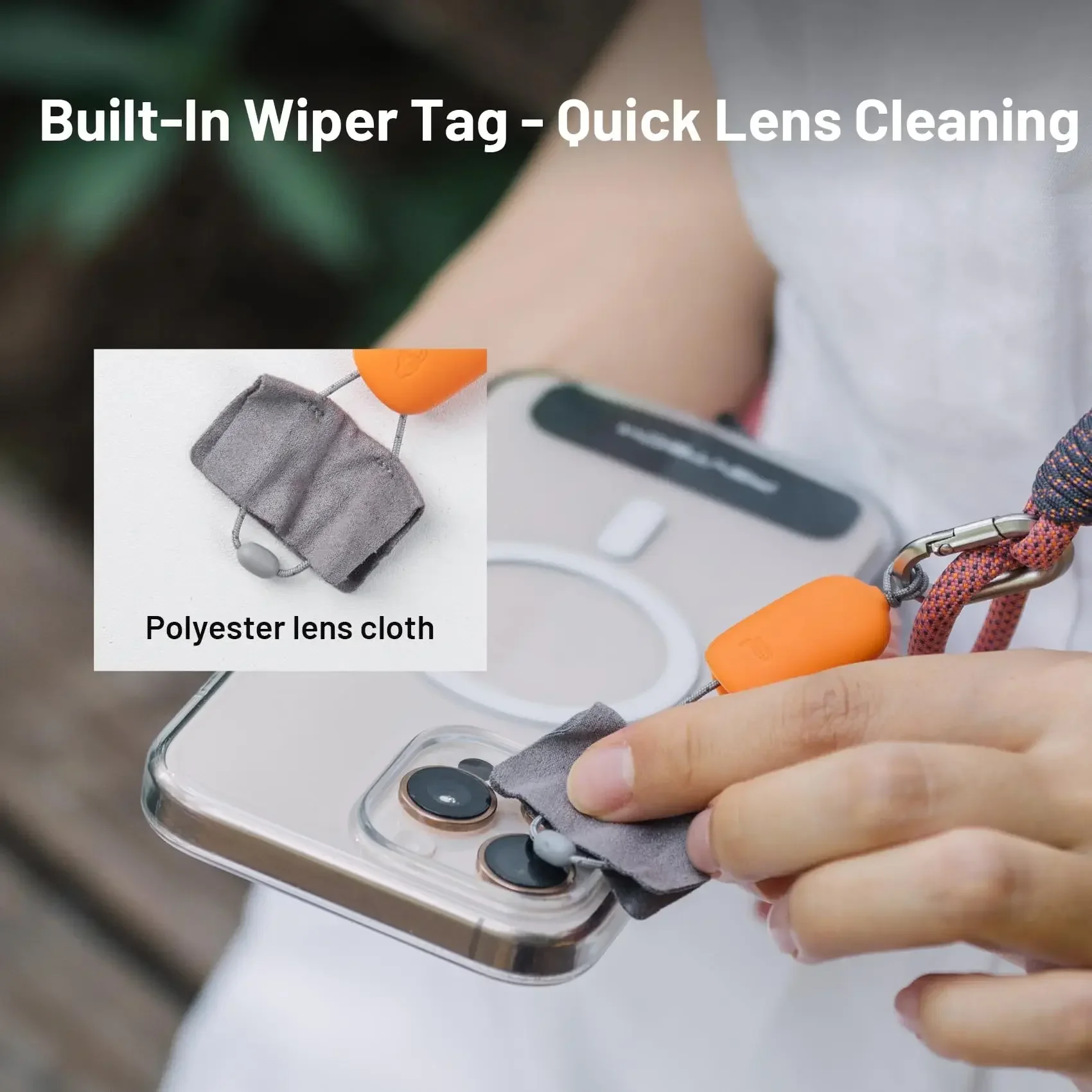 

PGYTECH LinkGo Phone Photography Strap Hand woven mobile phone strap with crossbody hanging rope and neck