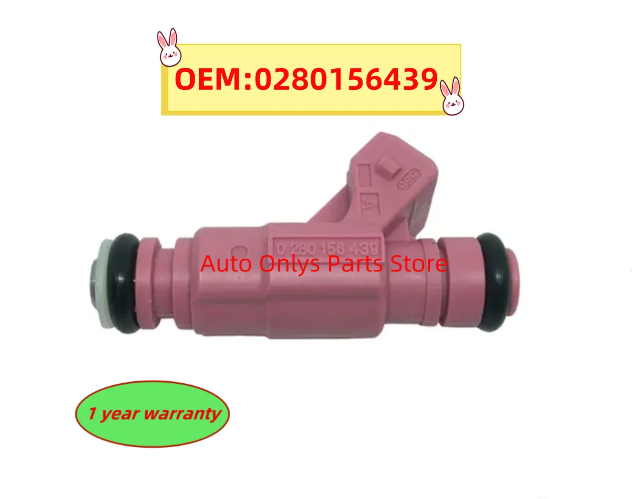 

8pcs 0280156439 Brand New Fuel Injectors Nozzle for FIAT Palio 1.0L 2009 Siena 1.0L Flex 2007-2013