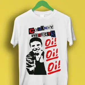 Cockney Rejects Oi Oi Oi Punk Rock Poster Music Cool Gift Tee T Shirt P7285