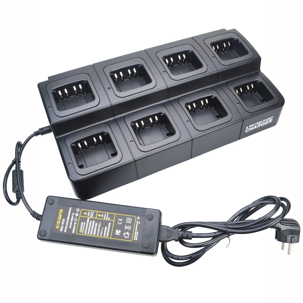 

Eight Way Multi-Unit Charger for Motorola XiR P8268 P8260 DP4800 DP3601 DP3400 DGP4150 P8608 P6600 Series Walkie Talkie PMNN4409