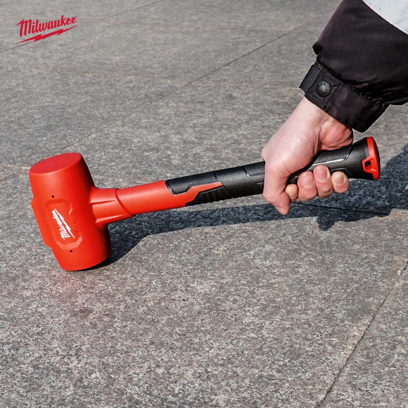 

Milwaukee 3-pound non rebound hammer, rubber hammer for ceramic tile installation, rubber rubber hammer 4932492351/48-22-9151