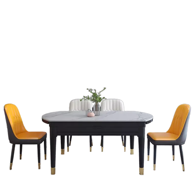 m Round Marble Dining Table Nordic Luxury Style Minimalist Modern Dining Table Legs Metal Mesas Kitchen Furniture m