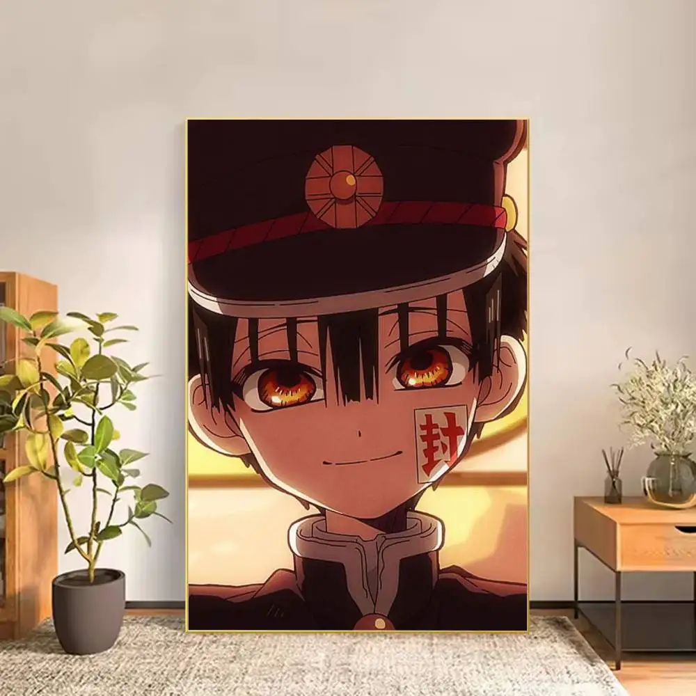 Hanako Anime Jibaku Shounen Hanako-kun Poster Versatile HD Waterproof Wall Art Self-Adhesive Decor for Any Space Ideal Gift