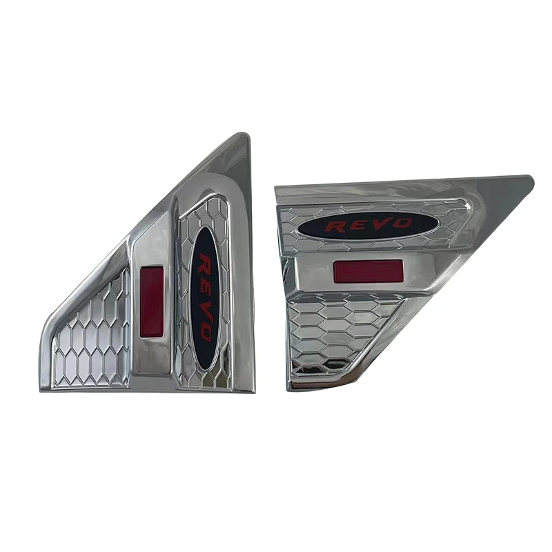 

For Toyota Hilux Revo 2020 2021 2022 2023 2024 Side Lamp Cover Car Accessories Exterior Components Decorate Trim Paste Style
