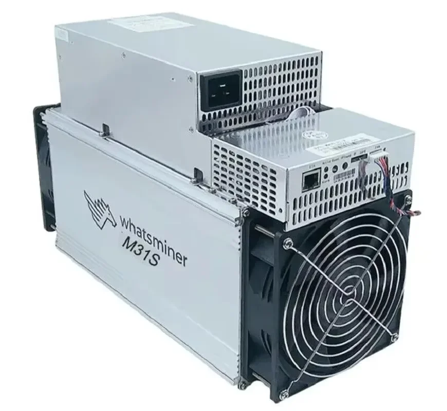 

BRAND NEW WhatsMiner M31S 82T Bitcoin Miner - With PSU, Mining Machine for BTC & BCH (Compatible with Antminer)