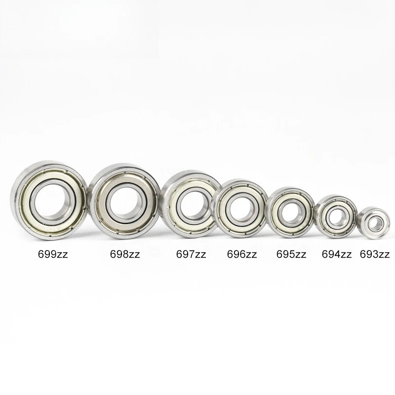 2PCS factory spot 693 694 695 696 697 698 699ZZ/2RS bearing