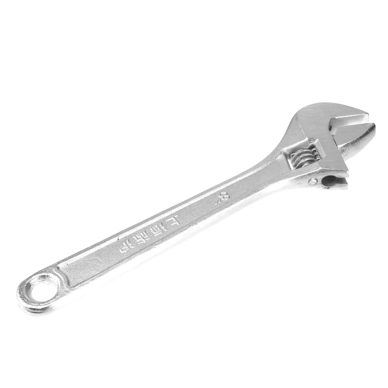 

8 Inch Adjustable Wrench Heavy Duty Spanner Tool Reliable Monkey Silver Hand Tools Craftsmanship Lifetime Warranty