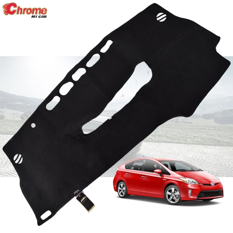 For Toyota Prius XW30 2010 2011 2012 2013 2014 2015 Dash Mat Dashboard Cover Dashmat Anti-dirty Pad Carpet Shade Car Accessories