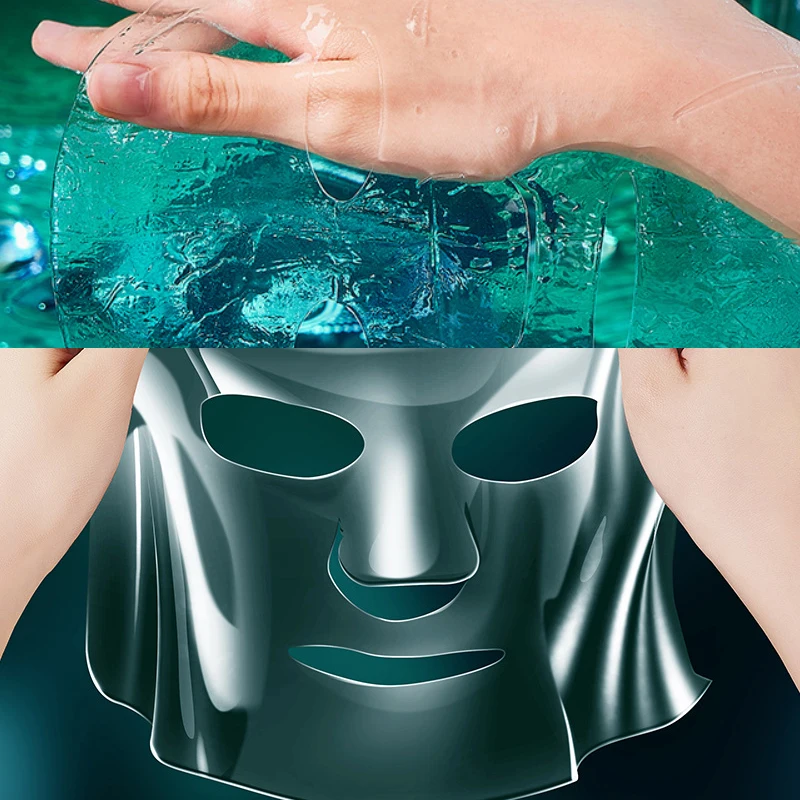 

5 шт. * 30 мл Tiktok, Лидер продаж, коллагеновая маска с морскими водорослями, восстанавливающая фруктовая желеобразная прозрачная маска для кожи, маска для ухода за кожей