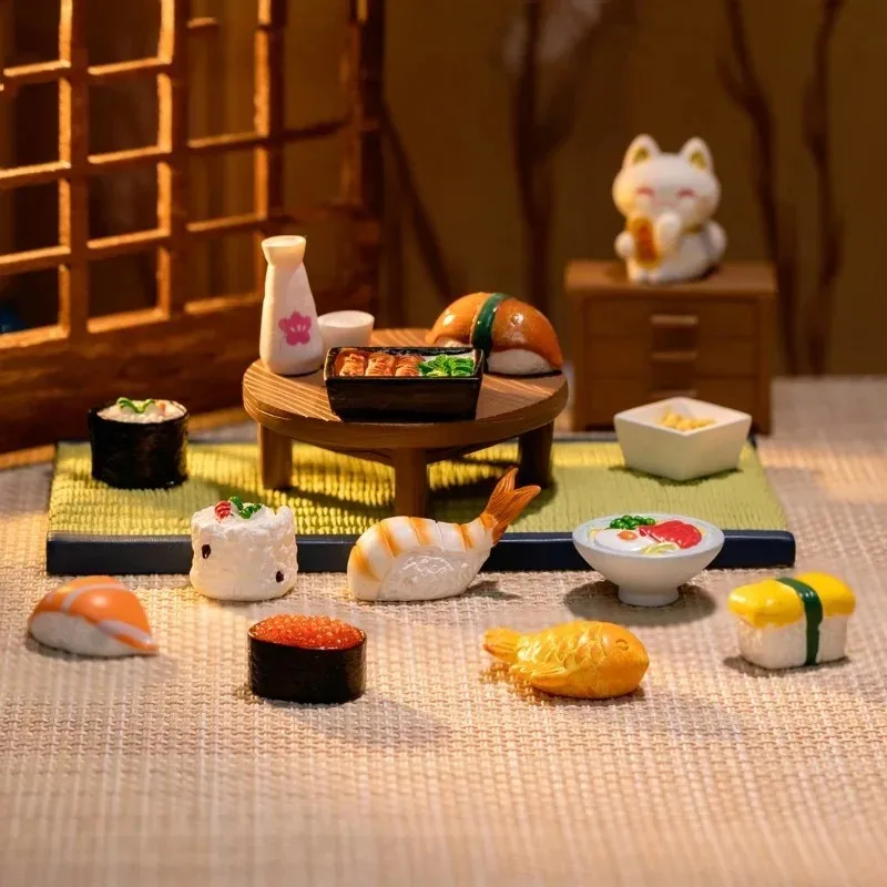 Simulation Cute Sushi Series Resin Charms Pendants for Jewelry Making DIY Earring Necklace Keychain Decoration Accessories