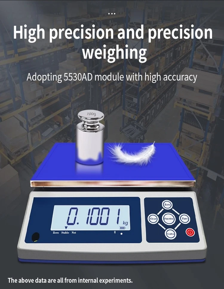 KHW-(C2)High Precision  3kg/7kg/15kg/35kg Electronic Balance Electronic Smart Scale Weigh Digital Scale