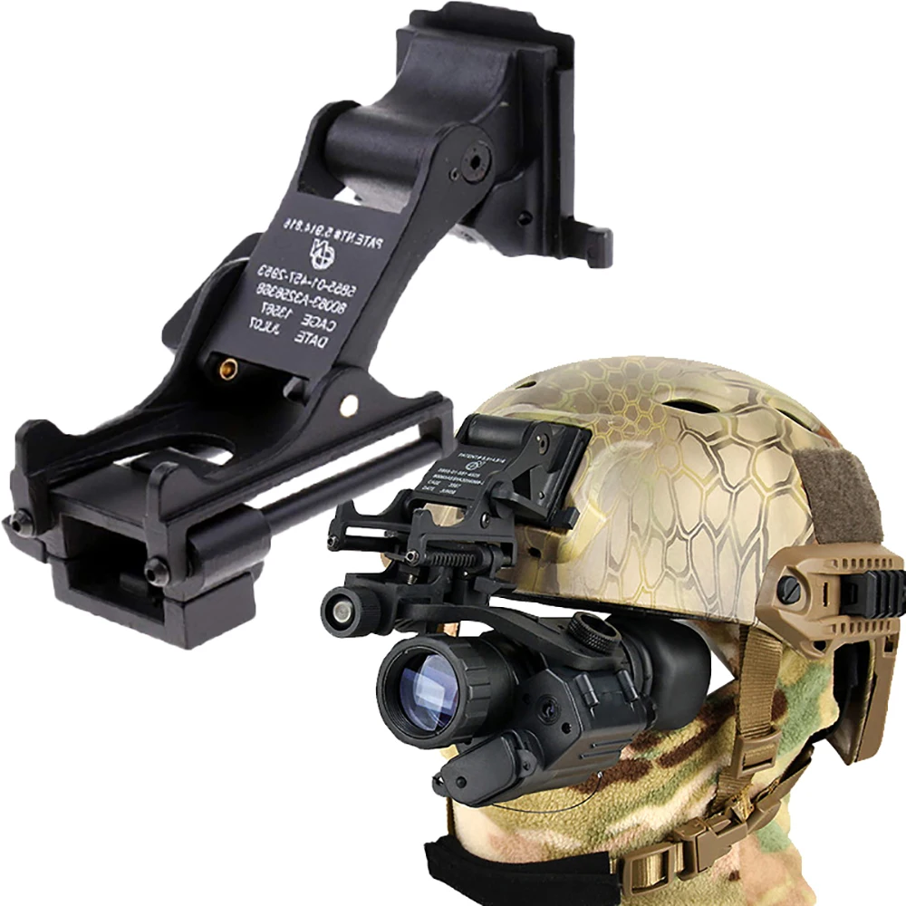 Тактические боевые очки ночного видения NVG Mount Rhino Arm Mount для охоты Airsoft PVS-14 PVS-7 Mich M88 Fast Helmet Dropshippin