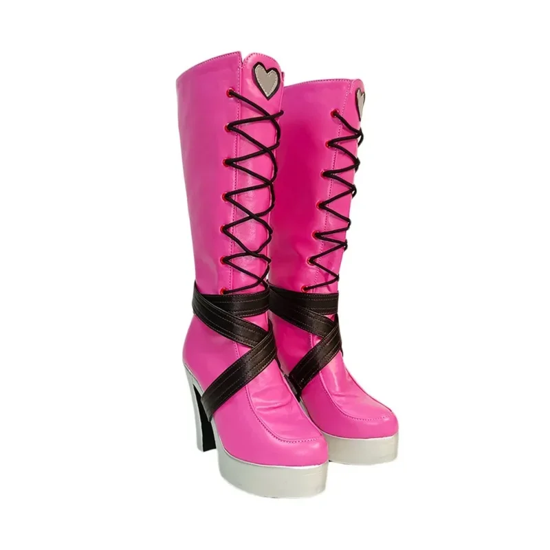 FC6New Anime Cosplay boots Monster High Sofia shoes Halloween accessorie custom made@FC8！