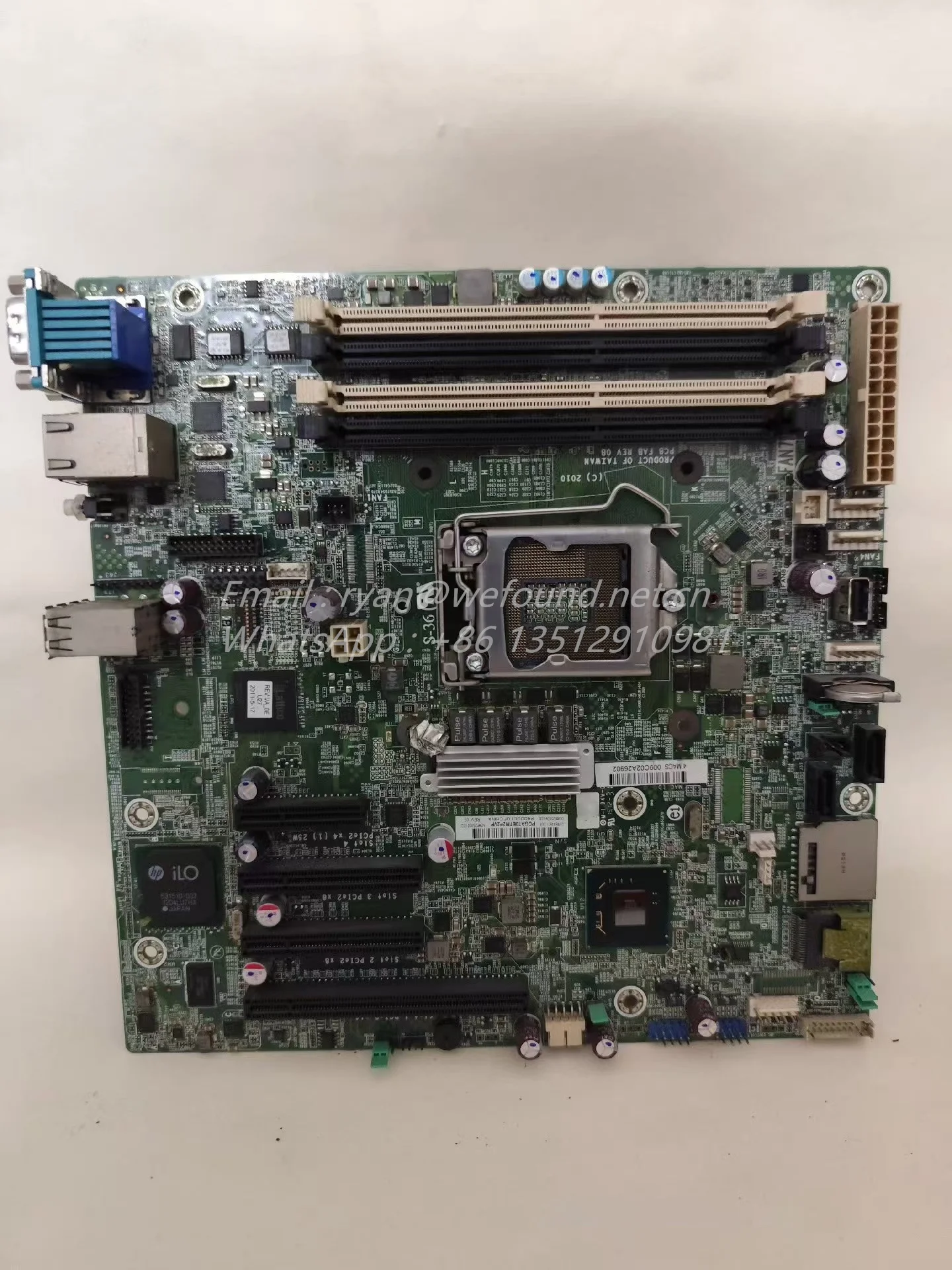 644671-001 625809-001/002 for HP ProLiant ML110 G7 Motherboard