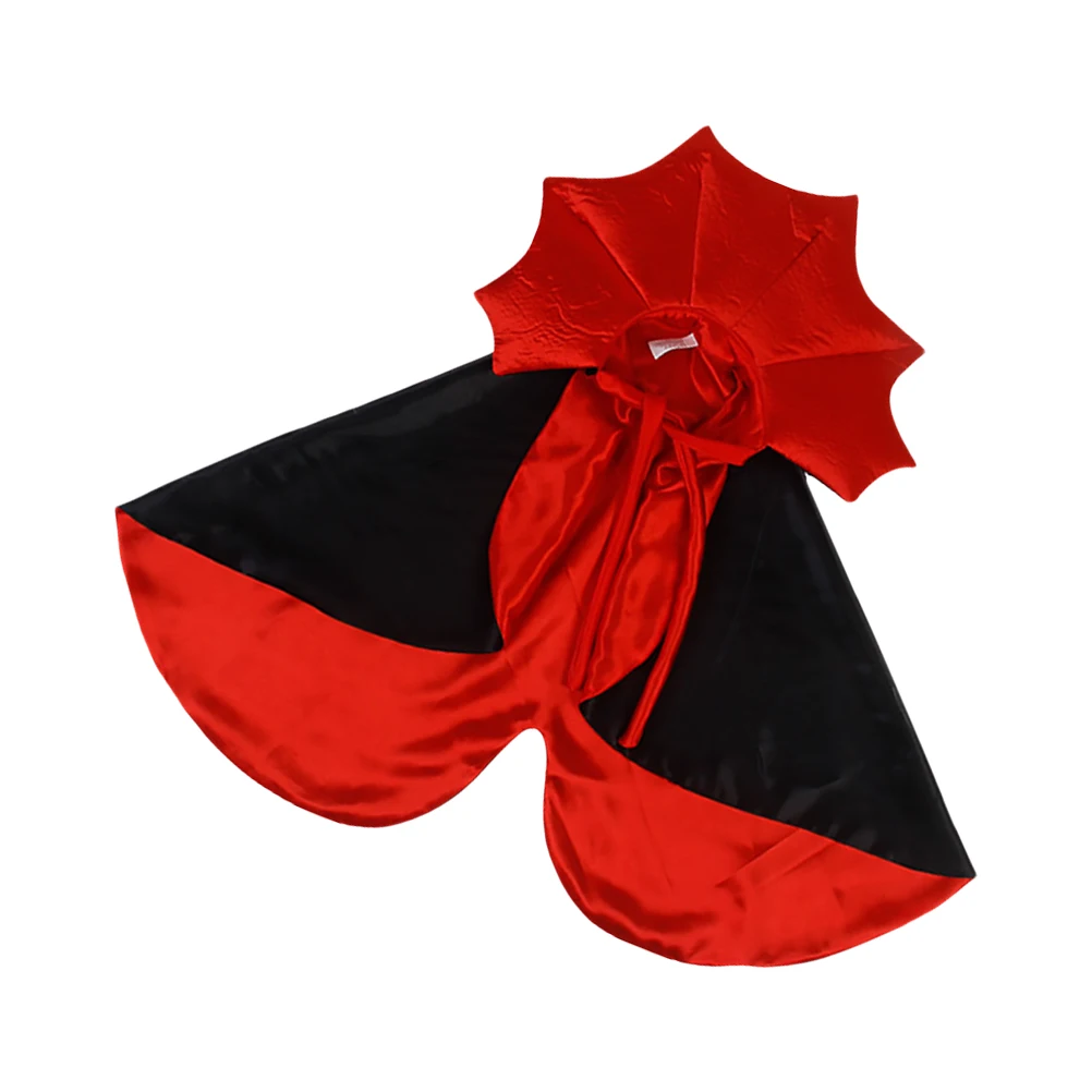 

Pet Cape Costume Halloween Lightweight Decorative Dog Cape Comfortable Cat Costume Adjustable Elastic Rope Cat Accessory