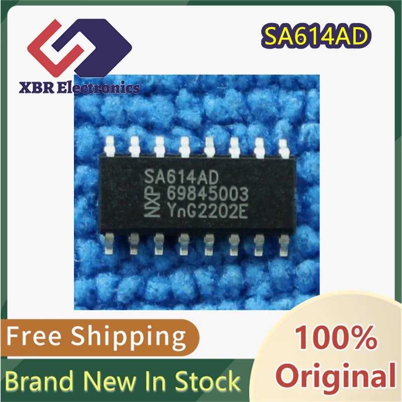

(3/30 pieces) SA614AD SA614 RF amplifier Package SOP-16 Brand new genuine product In stock Fast delivery Free shipping