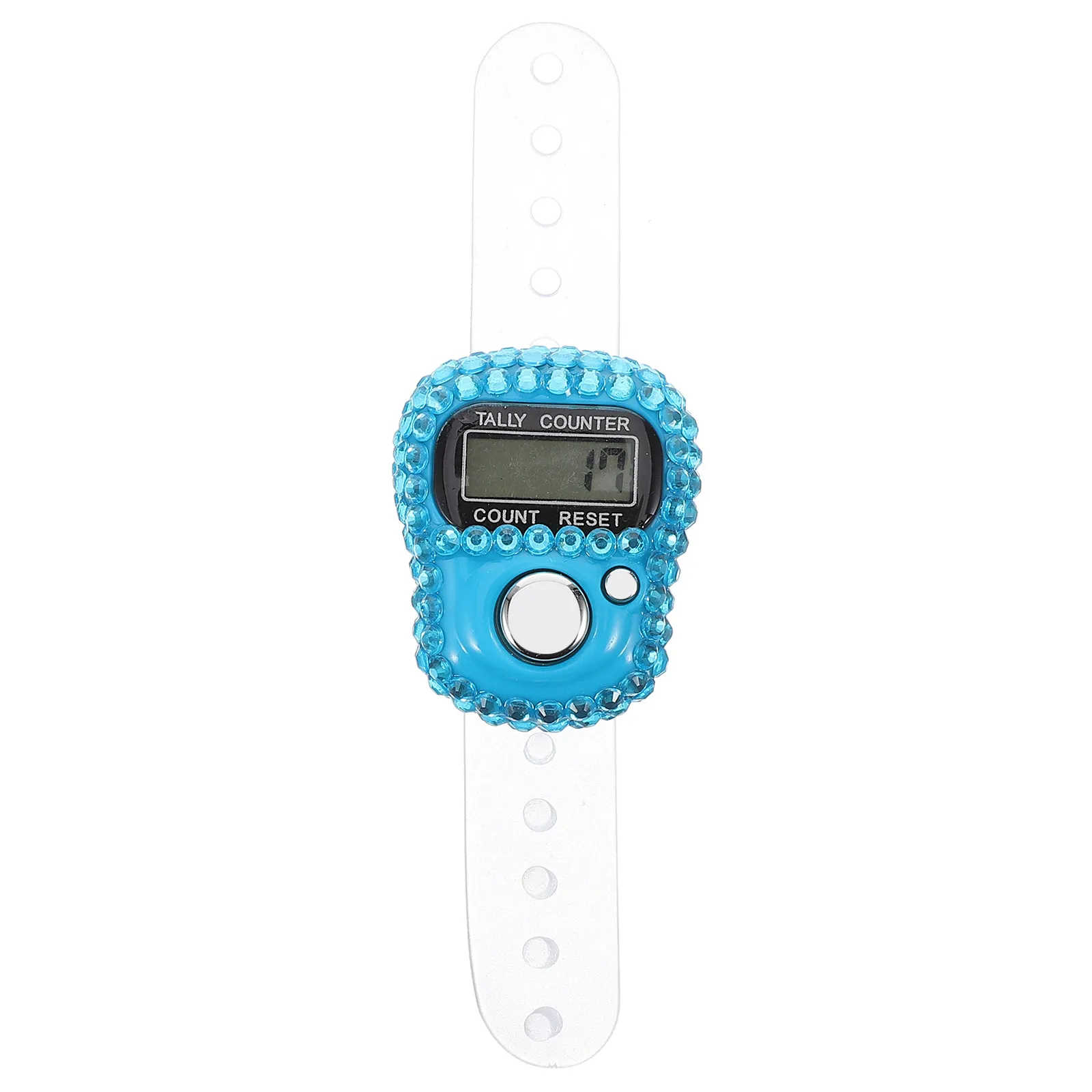 

Цифровой ручной счетчик-кликер с функцией сброса для спортивных тренировок, бега, вязания, использования на открытом воздухе
