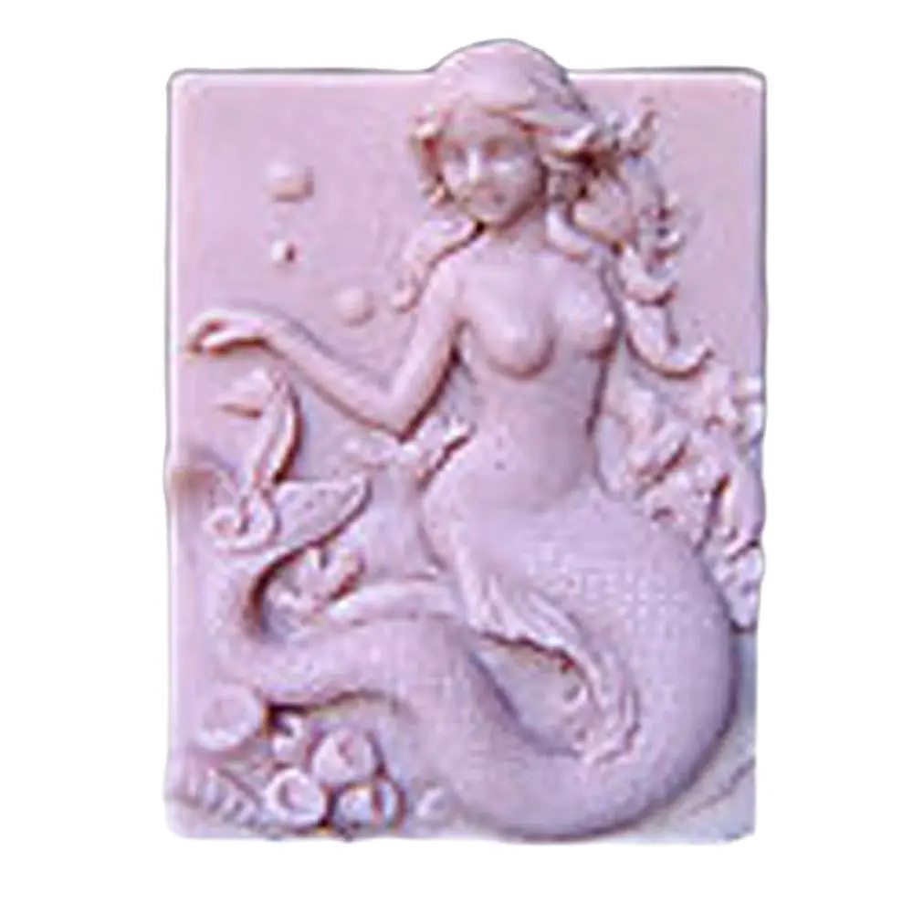 

2D Marine Themed Silicone Mold Shell & Seahorse Soap Polymer Clay Mermaid Silicone Moulds