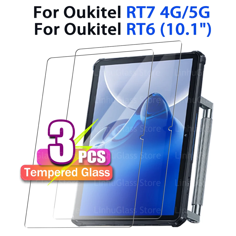 

Protective Glass for OUKITEL RT7 TITAN 4G/5G / RT6 (10.1 inch) 9H Hardness HD Anti-fingerprint Screen Protector Tempered Film