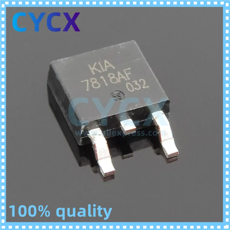 10PCS KIA7805AF KIA7808AF KIA7809AF KIA7810AF KIA7812AF KIA7815AF KIA7818AF KIA7824AF TO-252 MOS Field Effect Transistor