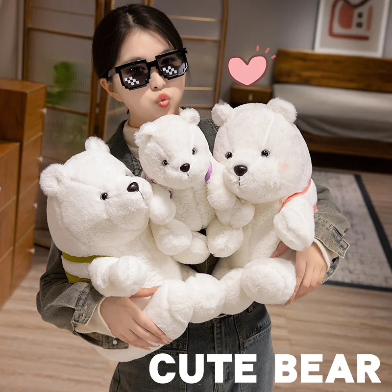 25-46 cm Kawaii Huggable Teddybär Plüsch Weiche Nette Spielzeug Stofftier Spielzeug Baby Puppe Geburtstag Geschenk Hohe qualität Valentinstag Geschenk