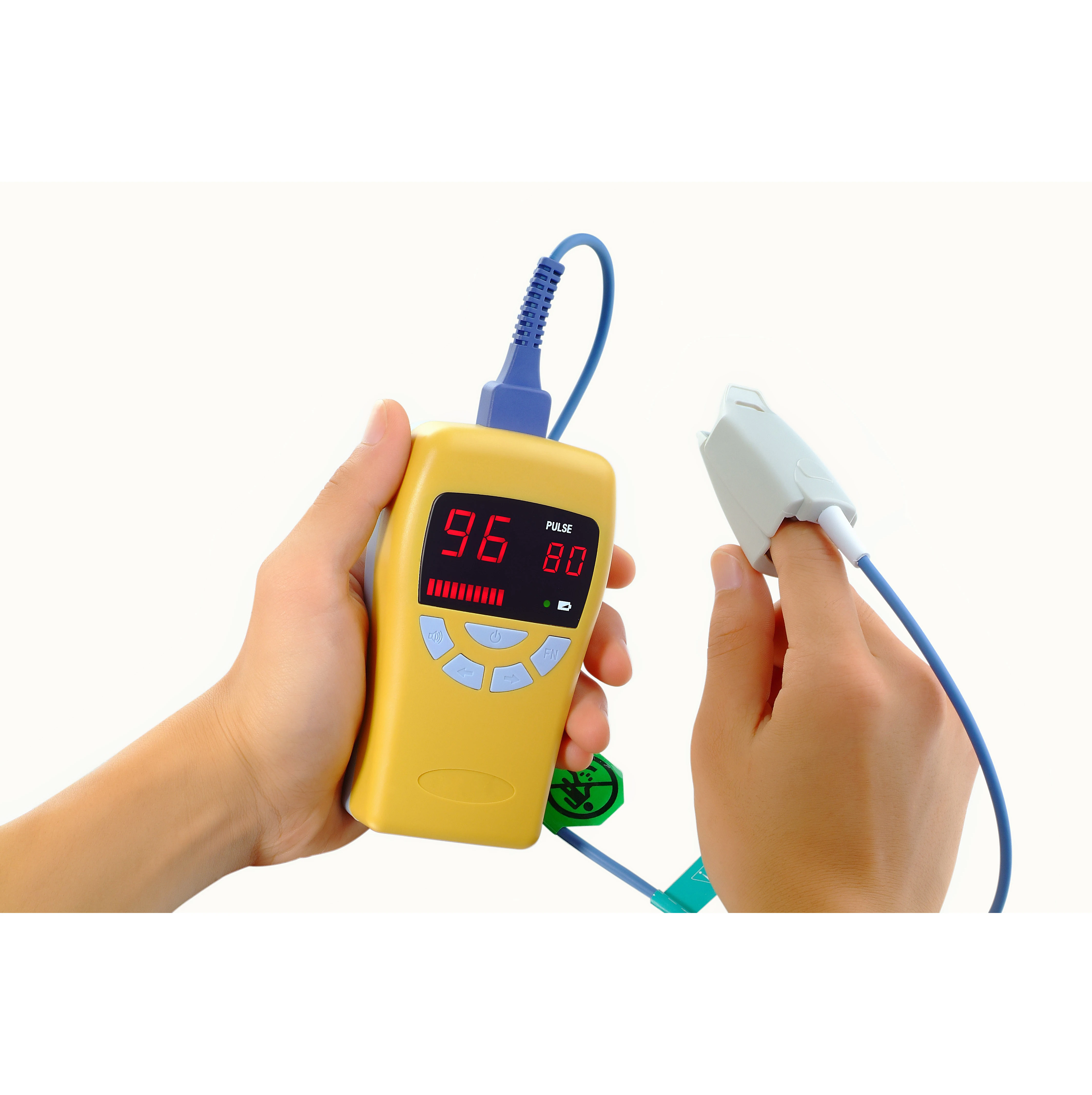 

PDJ-II(AA) Handheld Pulse Oximeter, Compact, small, light, easy for carrying and handling