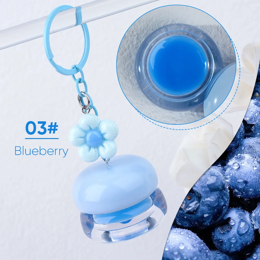 Vegan Fruit Lip Sleeping Mask Hydrating Keychain Pack Private Label Custom Logo Makeup Wholesale Nourishes Lips Cosmetics