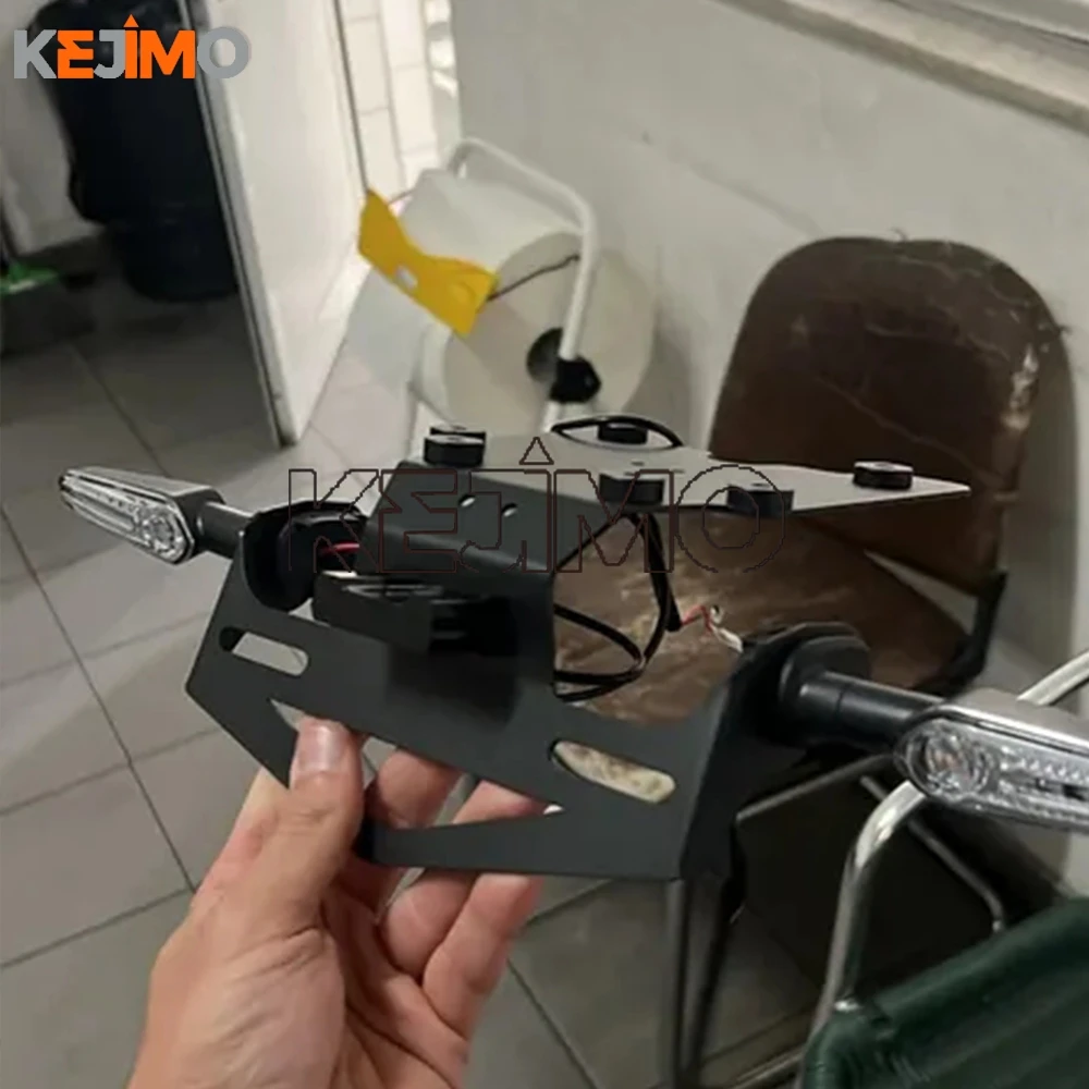 

Кронштейн для перемещения номерного знака для YAMAHA TENERE 700 Tenere 700 T7 2019-2024 2023 2022 2021 Комплект для устранения крыльев 2025 2026