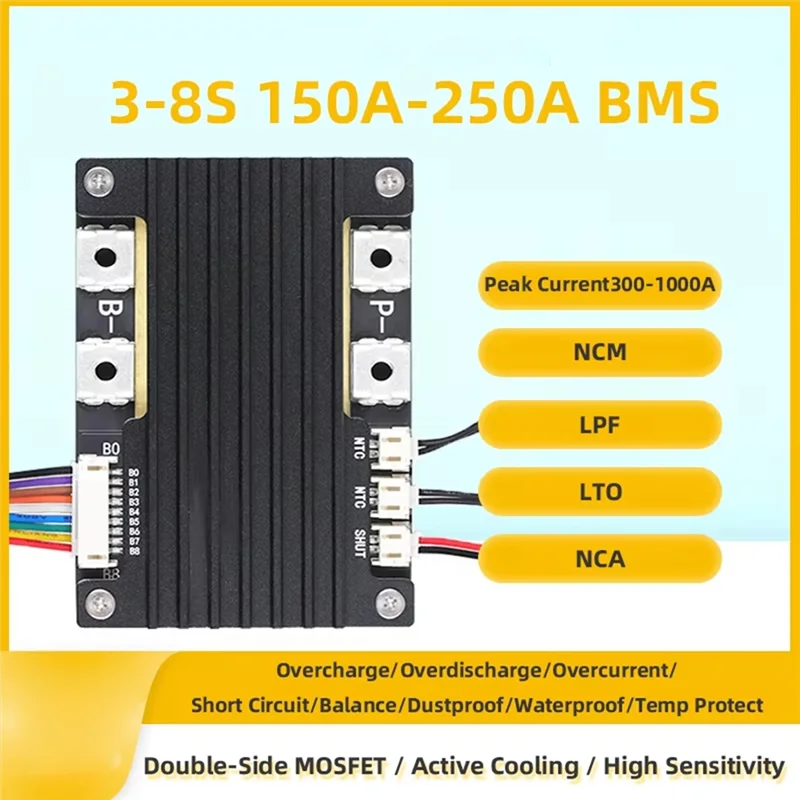 Charge And Discharge Battery Board 4S Battery Balance Board BMS Car Starter Battery Balance Boardabgi
