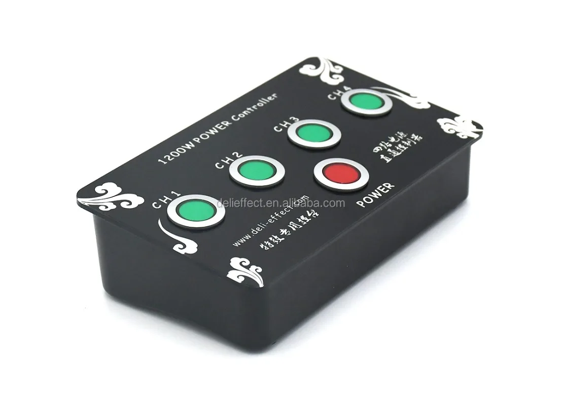 110V 220V 4 Way Power Controller for Stage Use Small Pyro Controller Power Controller