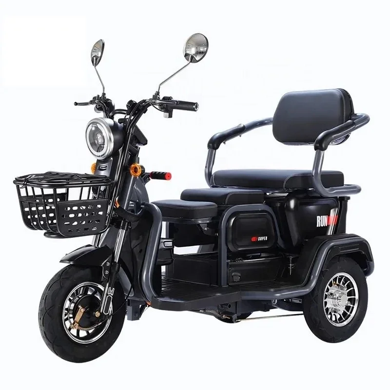 China Popular three-wheeled electric motorcycle speed carbon steel motor electric