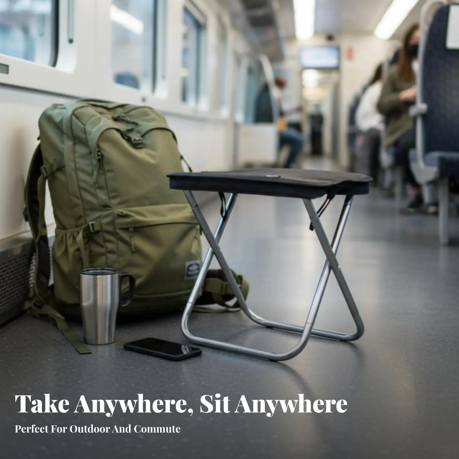 

Складной табурет X-образной формы, компактный, многофункциональный, для рыбаков, кемперов, туристов