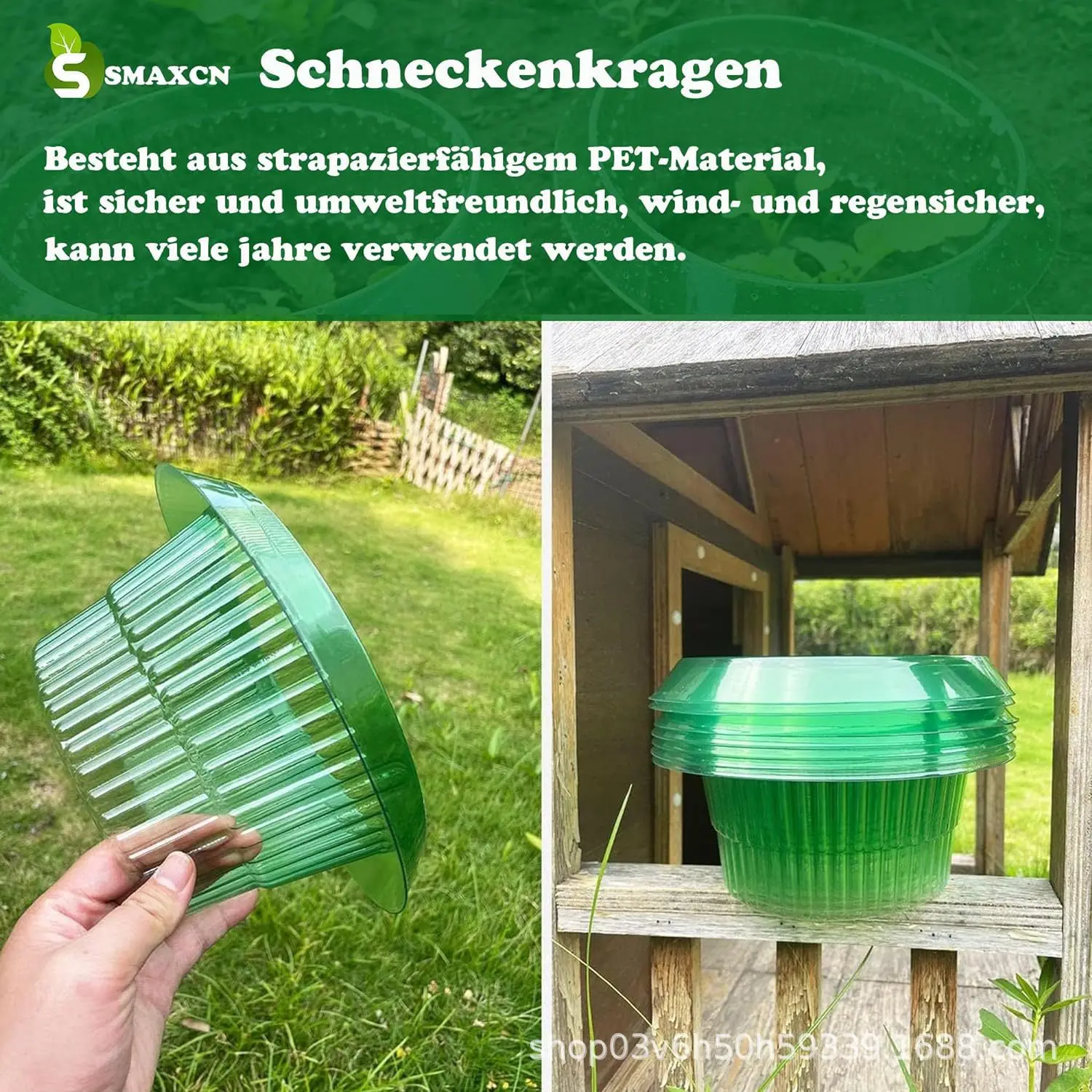 Vegetable Protective Cover Snail Collar Round Thickened Seedling Protective Cover Beautiful Agricultural Protection