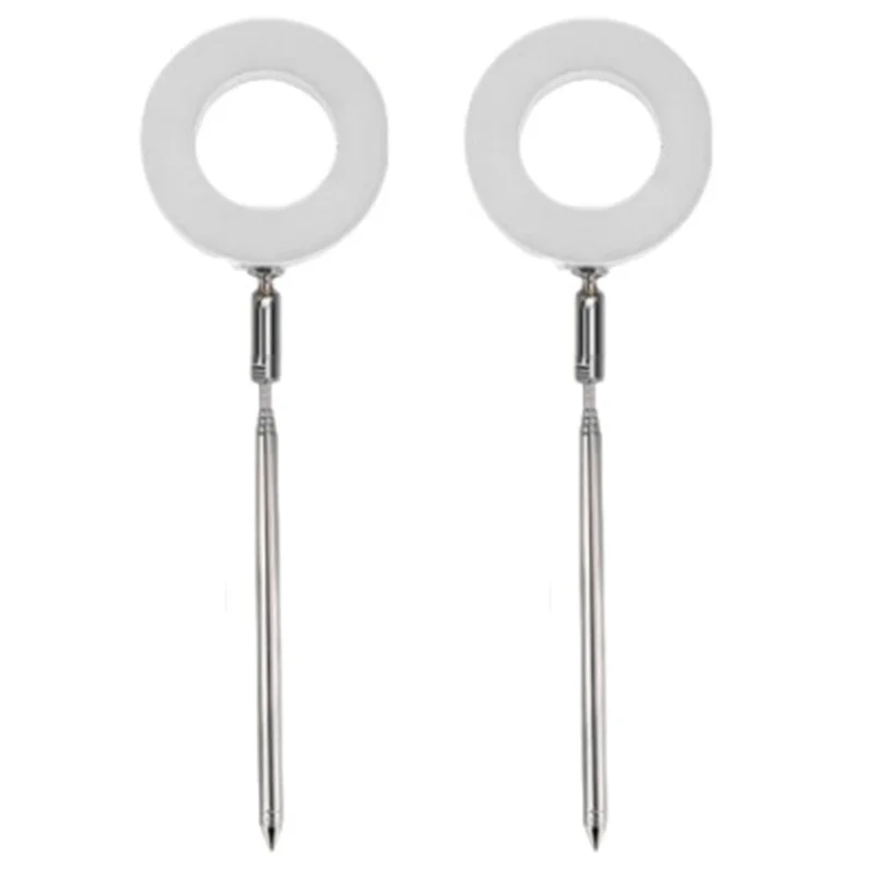 THIVN-2X LED Plant Growth Lamp Ring Dimming Timing Adjustable Retractable Height Full Spectrum Imitation Sunlight Growth White