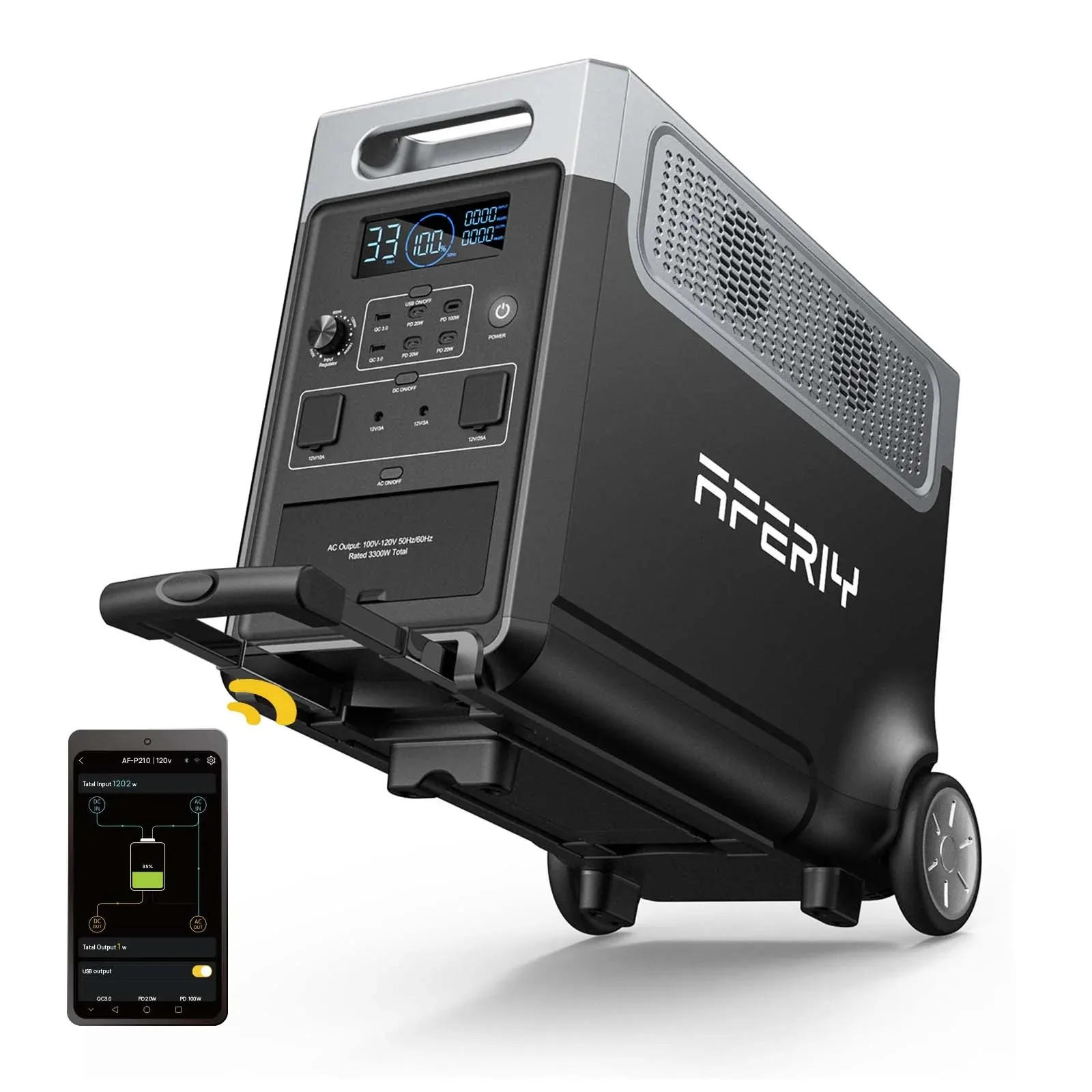 German Warehouse Fast Dispatch 3840Wh Power Station For Home Emergency Tariff-Free Shipping Portable Solar Power Station