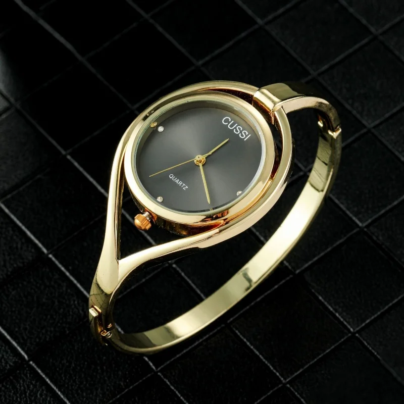 Elegant Ladies Bracelet Watch, Women Watch, Creative Hollow Stainless Steel Wristwatch, Simple Quartz Watch, Exquisite Gift