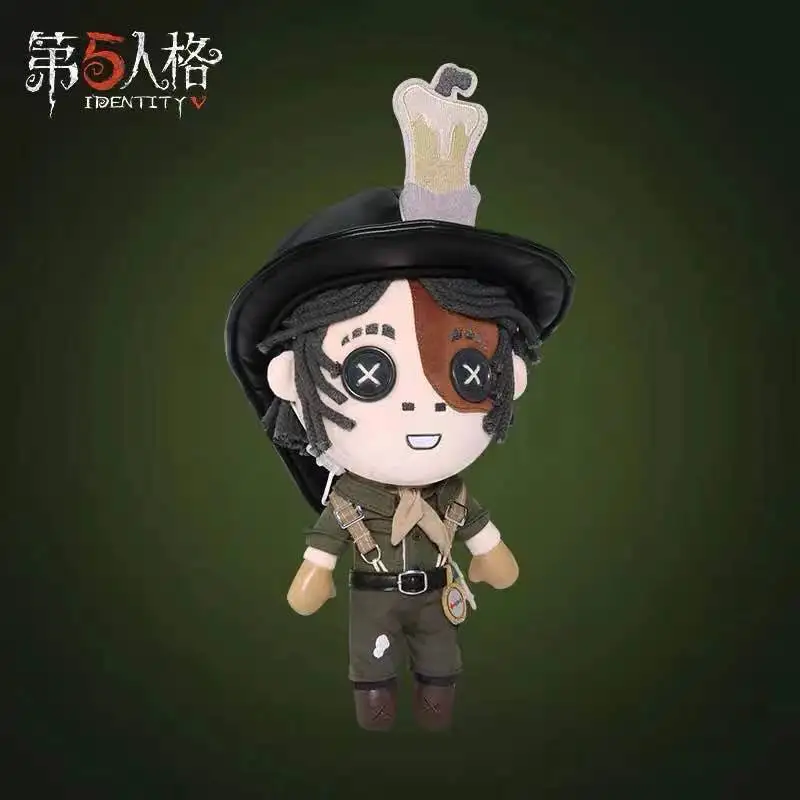 34cm Cushions Identity V Peripheral Doll Explorer Norton Plush Costume Doll Survivor Prospector Cosplay Plush Doll Toy Pillows