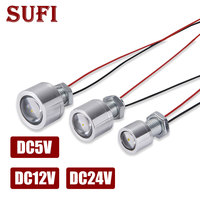 0.5W 1W 1.5W LED Light Source 60 Degree Small Spotlight DC5V 12V 24V Lamp Light Small Equipment Instrument Local Lighting