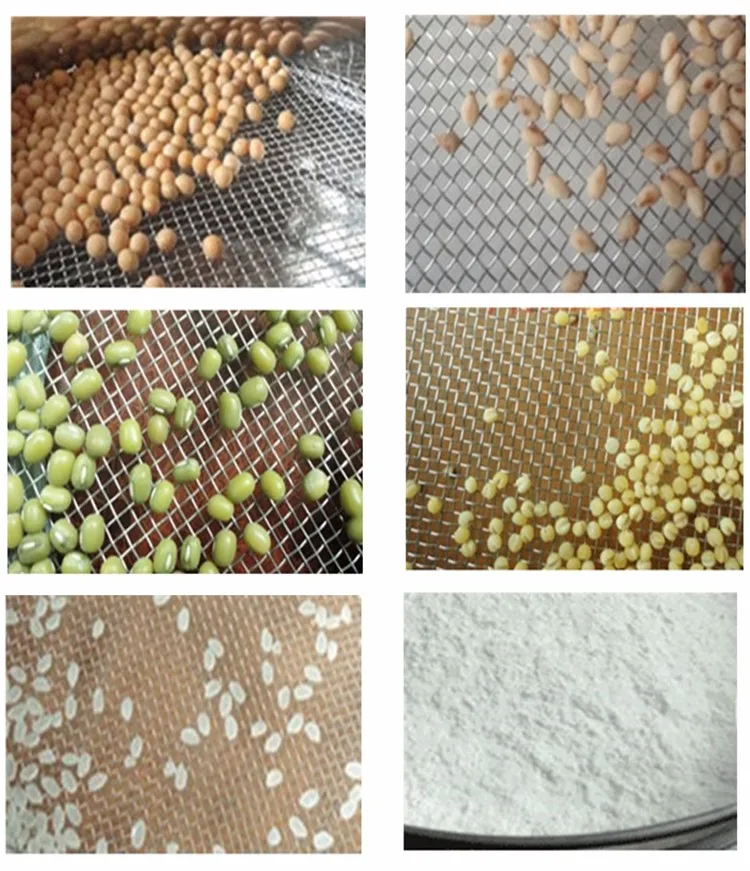 Yunlin Li Commercial Electrical Sieve Vibrating Screen for Powder Particles Stainless Steel Sieve Machine