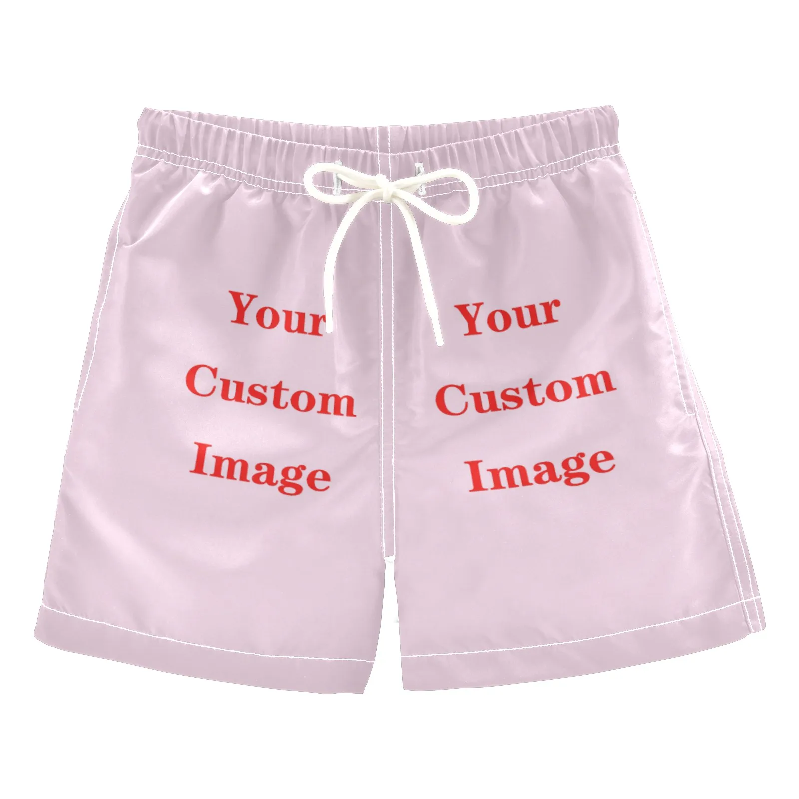 2022 Kids shorts Custom Image Print Swimwear Boy Swimsuit Swimming Trunks Set Beach Short Suitable For 3-14 years old Children