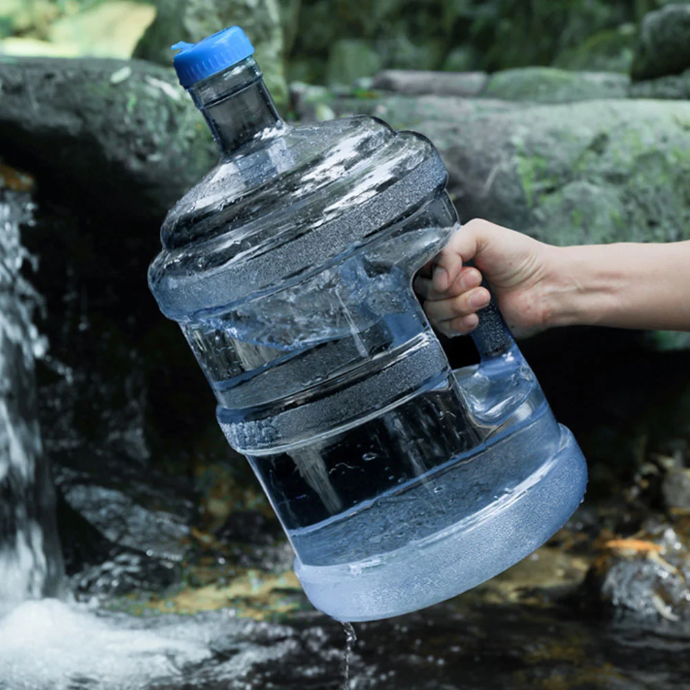 

Handle Bucket with Heat-resistence Water Pail for Purified Jugs Leakproof Bottle