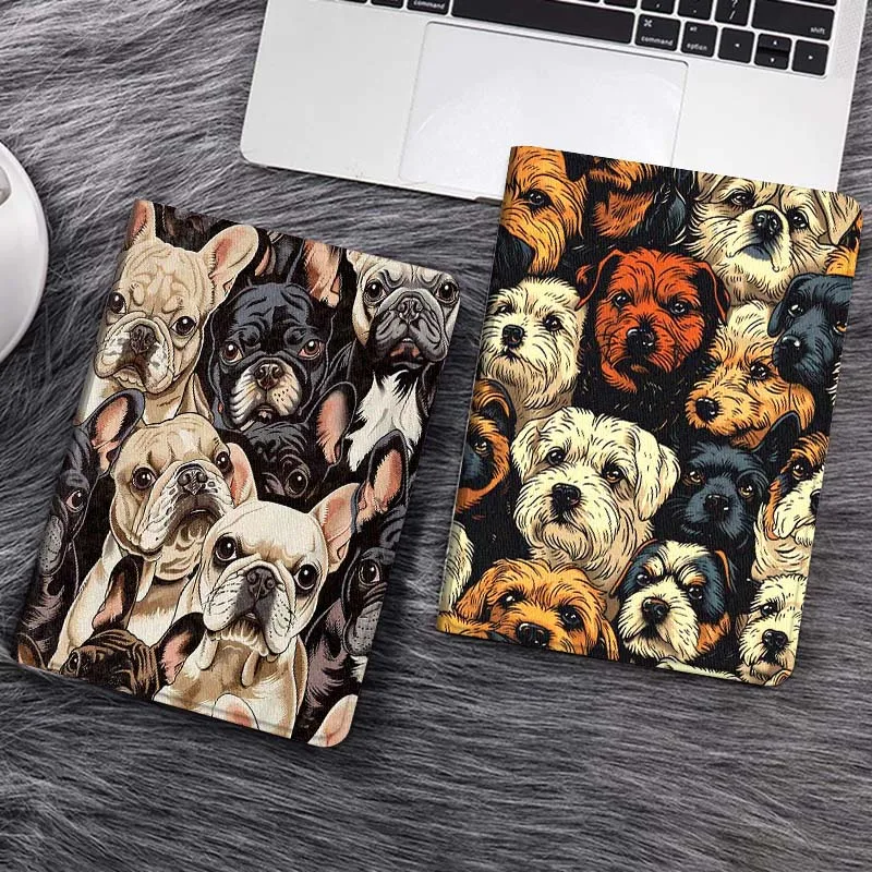 

Artistic dog illustration For iPad Pro Air 5th 6th 7th 13 M3 M4 M5 12.9 13.3 inch 2017 2022 2024 2025 Tablet Case
