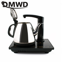 DMWD Electric Kettle Stainless Steel Water Heating Boiler Tea Maker Automatic Pump Filler Bottled Drinking Dispenser Heater Pot