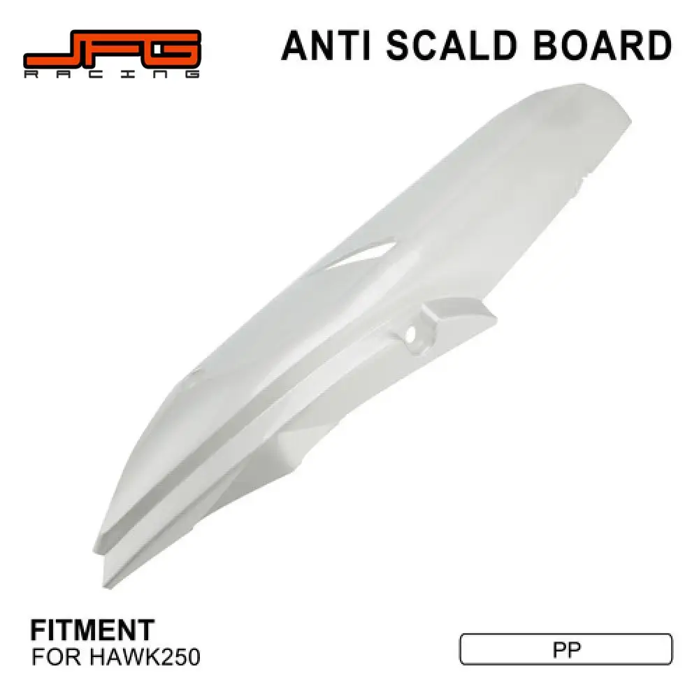 

Motorcycle Accessories Anti Scald Board Exhaust Pipe Protection Cover Heat Shield Cover Guard For Hawk250 Hawk 250 PP