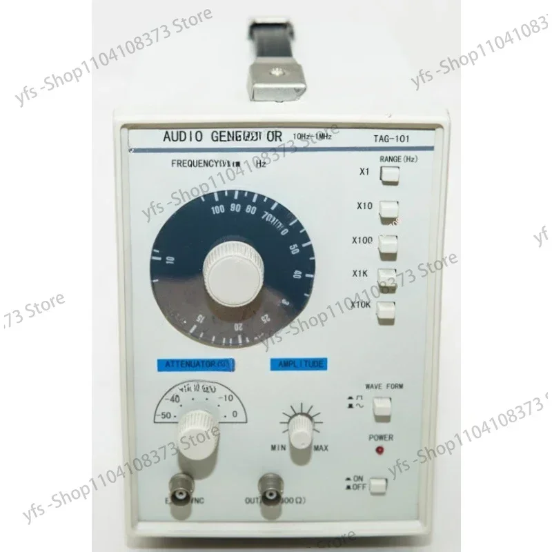 AC 100-240V TAG-101 Low Frequency Audio Signal Generator Signal Source 10Hz-1MHz