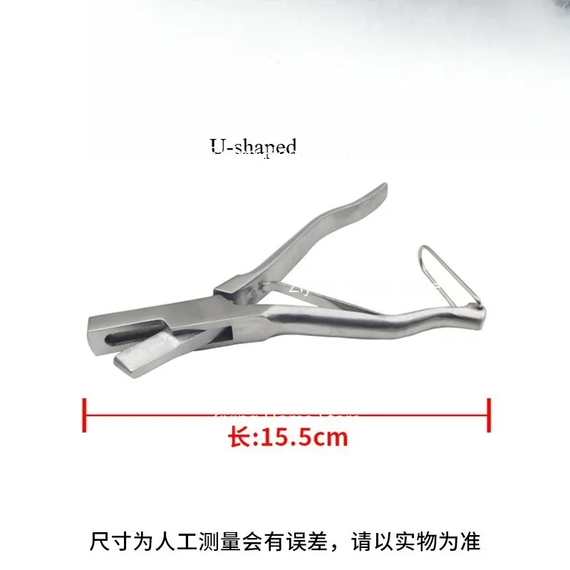 

Suitable for Stainless Steel U-shaped Ear Clip Pliers, Pig Ear Hole Pliers, V-shaped Ear Clip Pliers