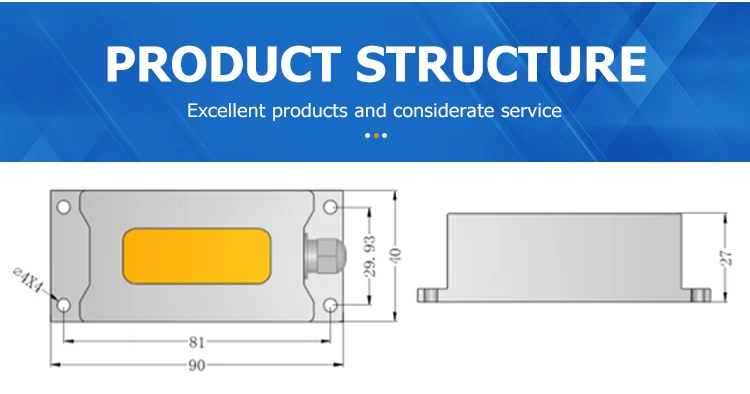 2025Dual Axis Ultra Precision Inclinometer/Slope Inclniometer/Slope Meter