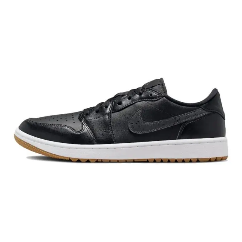 Nike Jordan 1 Retro Low Golf Black Gum Sneakers shoes DD9315-005