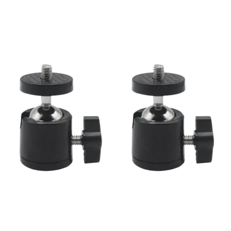J78A 360 Degree Rotating All Metal 1/4 Screw Camera Mount Adapter For Tripods Devices