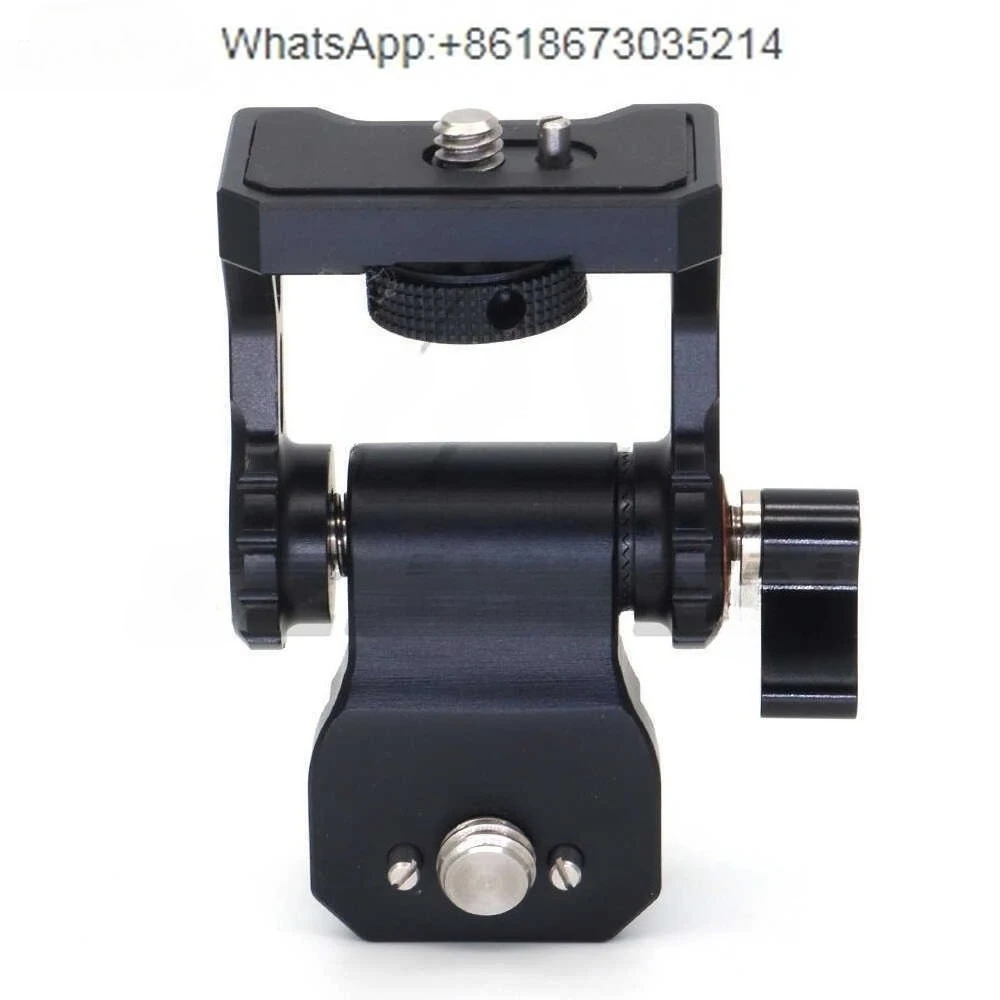 

3/8 1/4 screw universal small monitor bracket 90 degree corner top monitor front and rear adjustment picture transmission